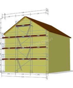Échafaudage de toiture