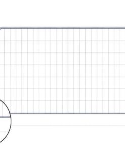 Grillage de chantier rond 3,45x2m
