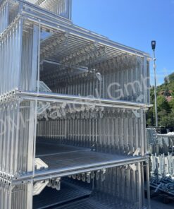 Échafaudage en aluminium avec panneau en aluminium 300m²